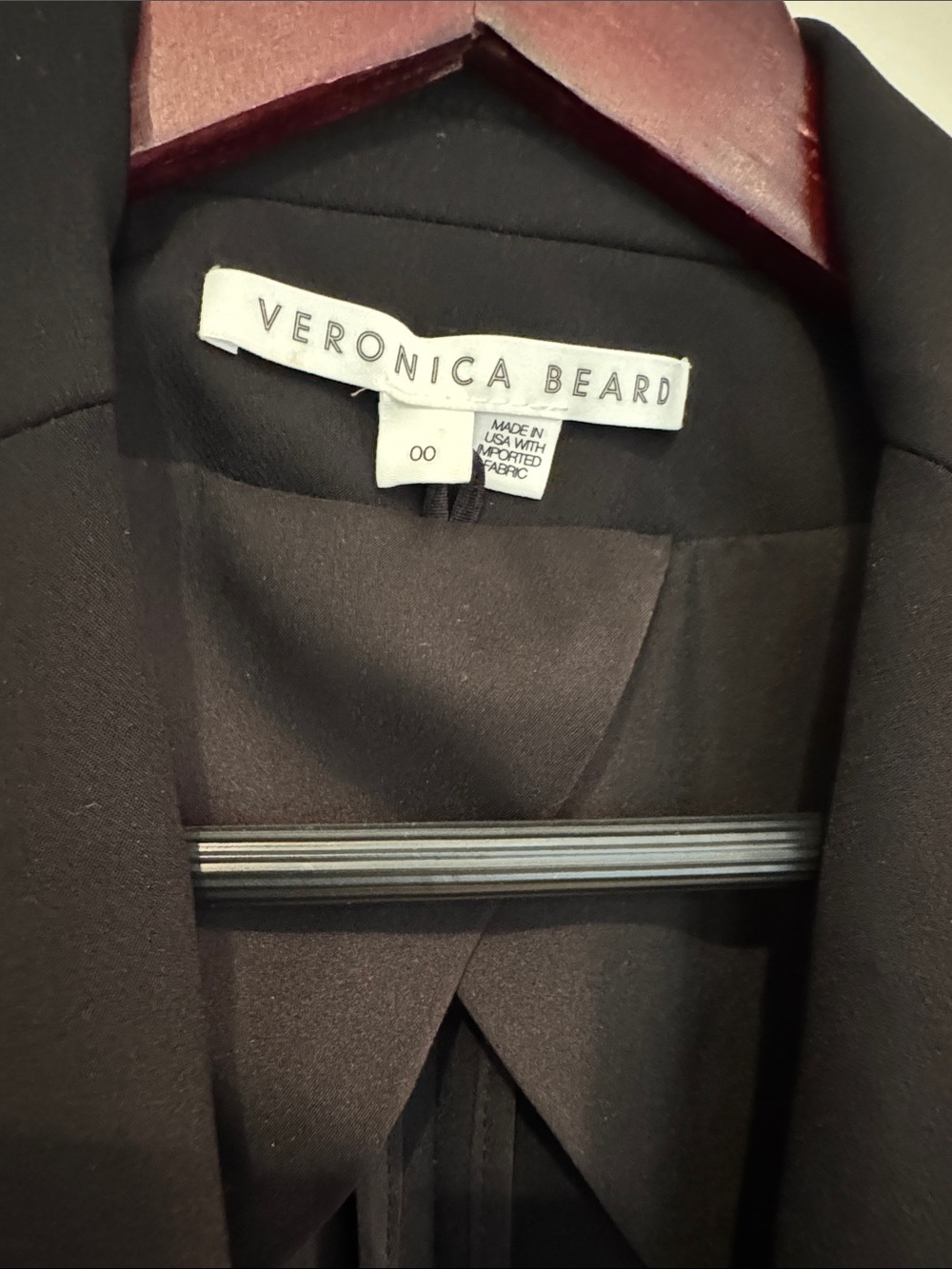 Veronica Beard Scuba Dickey Blazer size 00 - Picture 13 of 16